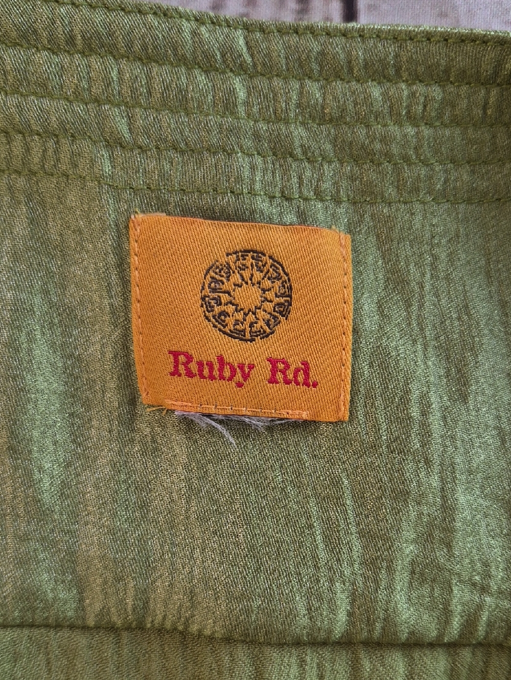 Ruby Rd Button Front Blazer Green - Picture 4 of 6